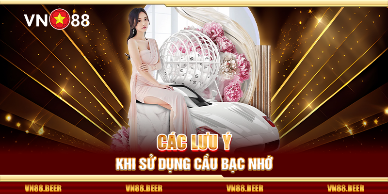Các lưu ý khi sử dụng cầu bạc nhớ